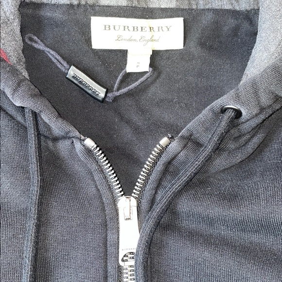 Burberry hoodie thick zip up - Picture 6 of 7